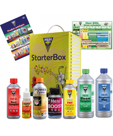 Hesi Set of fertilizers and boosters (for soil) - 1
