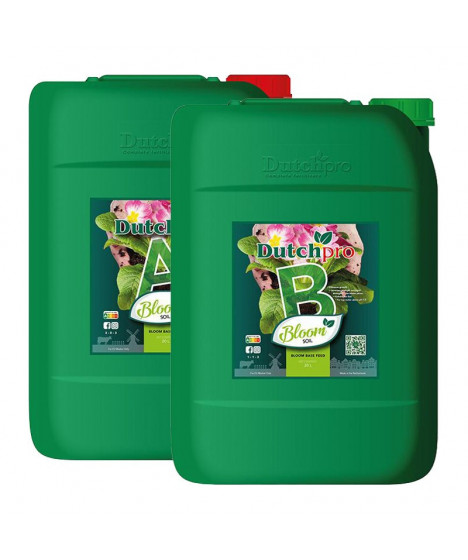 DUTCHPRO SOIL BLOOM A/B 2*20L - 1 - Nawóz na kwitnienie firmy Dutchpro to wyjątkowy kompleks przeznaczony do nawożenia gleby. Pr