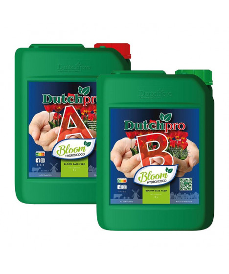 DUTCHPRO HYDRO/COCO BLOOM A/B 2*5L - 1 - Dutchpro Twoje rośliny zasługują na najlepszą pielęgnację Słyszałeś o naszym nawozie n