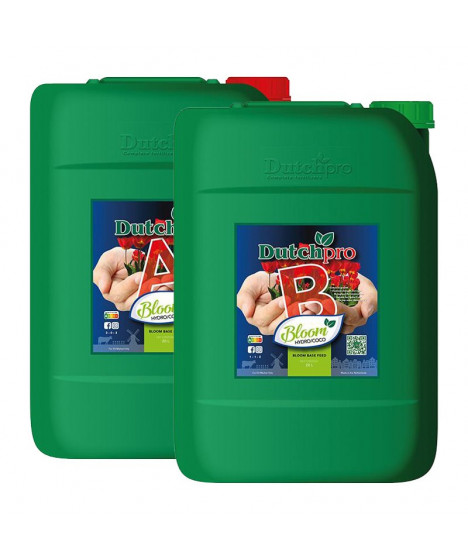 DUTCHPRO HYDRO/COCO BLOOM A/B 2*20L - 1 - Nawóz na kwitnienie Dutchpro Twoja roślina zasługuje na najwyższą jakość. Nawożenie g