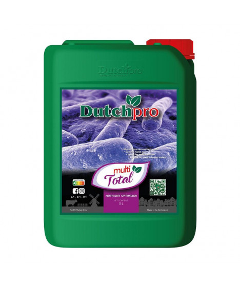 DUTCHPRO MULTI TOTAL 5L - 1 - Multi Total to produkt, który nie tylko stymuluje pojemność wymiany kationów CEC, ale także wspier
