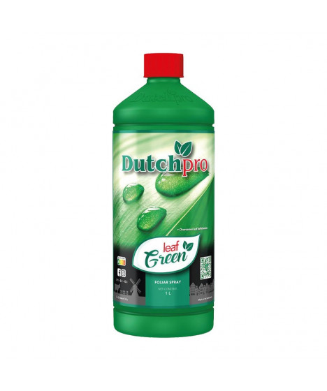 DUTCHPRO LEAF GREEN 1L - 1 - Preparat Leaf Green dla zdrowia i witalności Twoich roślinLeaf Green to niezawodny produkt, stworzo