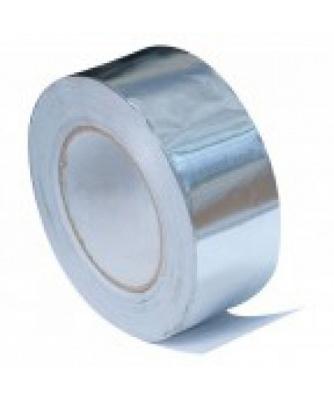 Silver metallized tape, for installation of reflective film 48mm/50m - 1