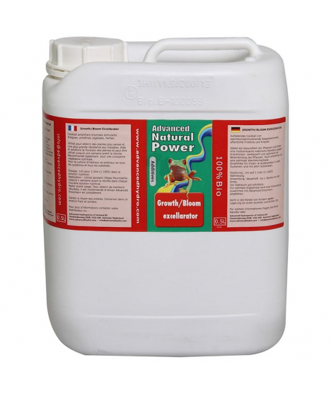 GROWTH/BLOOM EXCELLARATOR 5L STYMULATOR WZROSTU I KWITNIENIA - ADVANCED HYDROPONICS OF HOLLAND