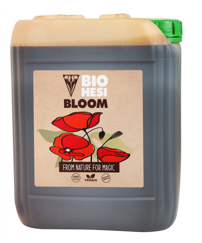 BIO HESI BLOOM, 5L  , NAWÓZ ORGANICZNY NA KWITNIENIE, DO GLEBY, HYDRO I KOKOSU, HESI