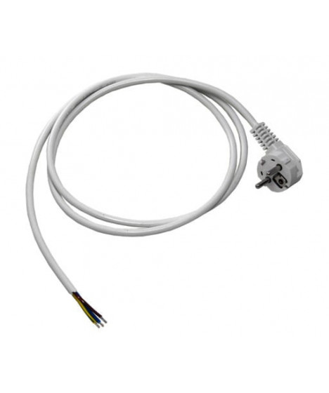 PRZEWÓD, KABEL ZASILAJĄCY Z WTYCZKĄ (LINKA) 3x1,5mm - 3m - 1 - długość 140cm.