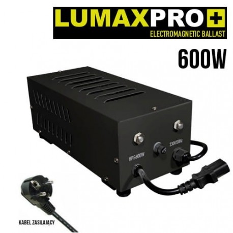 POWER SUPPLY FOR HPS and MH LAMPS, 400W, semi-electronic, LUMAXPRO - GARDEN HIGHPRO, WET START