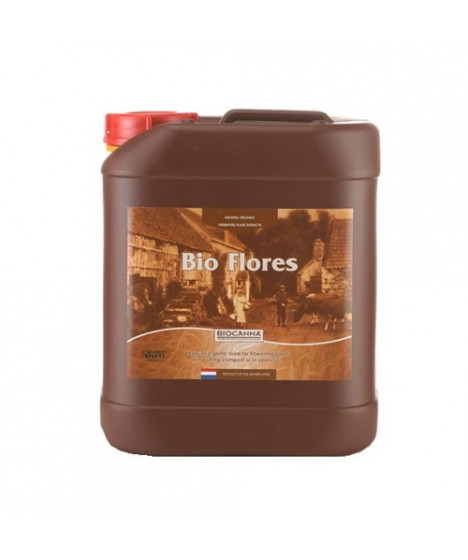 BIOCANNA BIO FLORES 10L - 1 - Bio Flores jest kompletną 100% organiczną pożywką dla szybko rosnących roślin, przy uprawie w doni