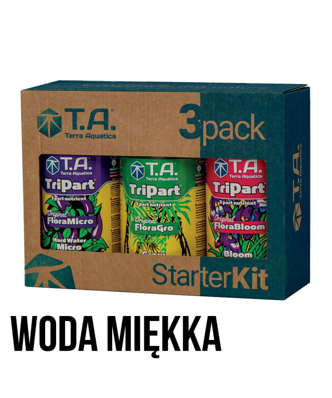 GHE / T.A. Tripack Micro Grow Bloom 3x500 soft water (woda miękka)