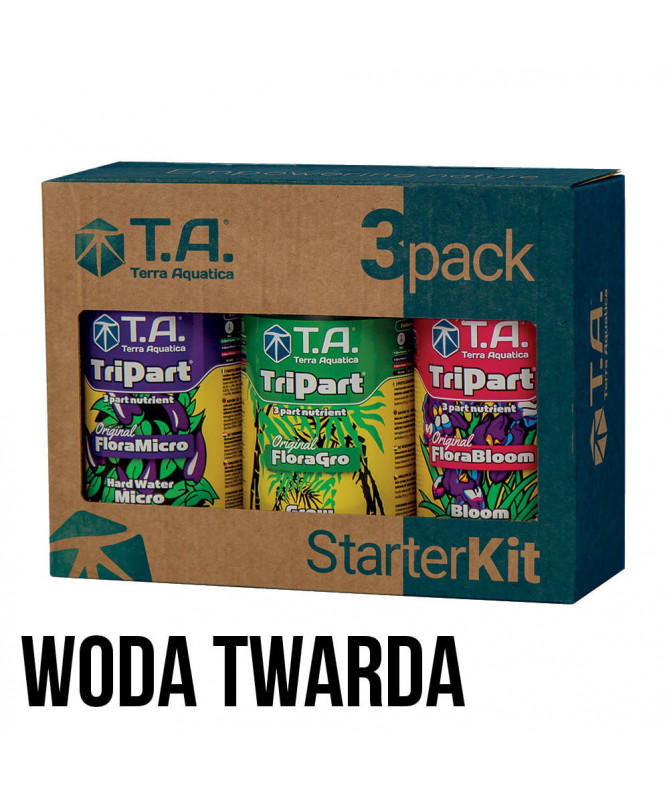 GHE / T.A. Tripack Micro Grow Bloom 3x500 hard water (woda twarda)