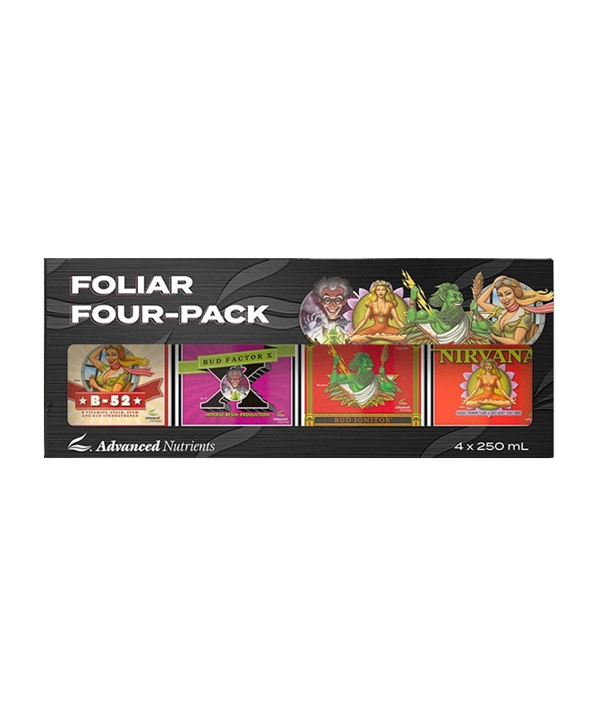 ADVANCED NUTRIENTS FOLIAR FOUR PACK KIT 4x250