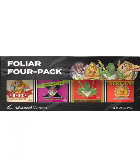 ADVANCED NUTRIENTS FOLIAR VIERERPACK 4x250 - 1