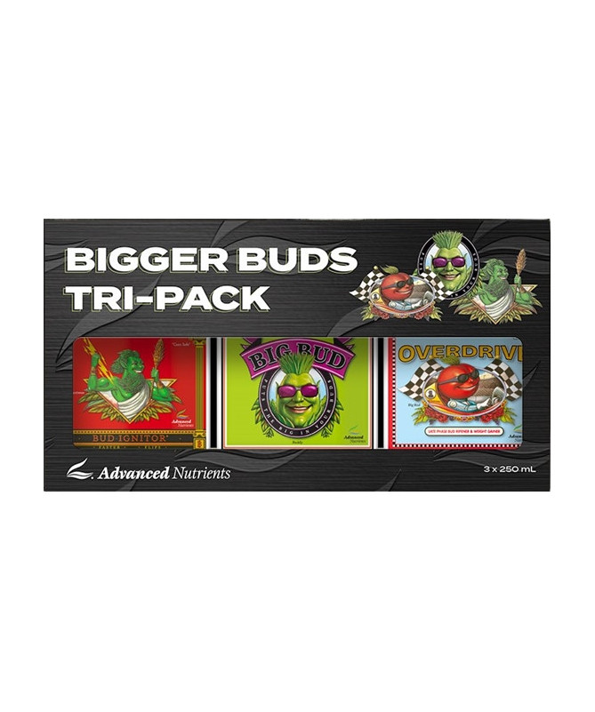 ADVANCED NUTRIENTS BIGGER BUDS TRIPACK KIT 3x250