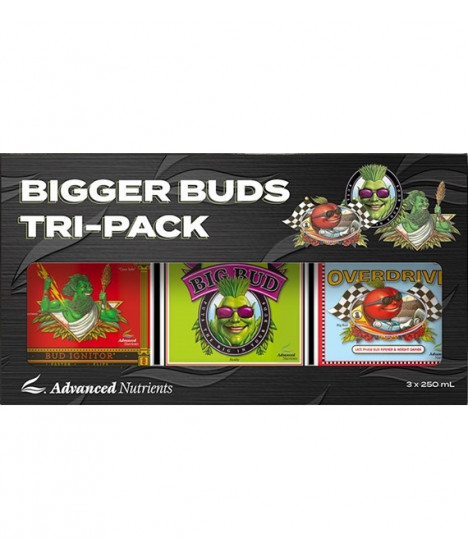ADVANCED NUTRIENTS BIGGER BUDS TRIPACK SET 3x250 - 1