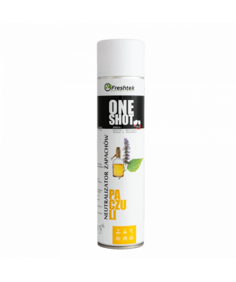 Freshtek ONE SHOT Paczuli Spray 600ml - neutralizator zapachu - 1 - Power Blasts są szczególnie przydatne tam, gdzie jest potrze