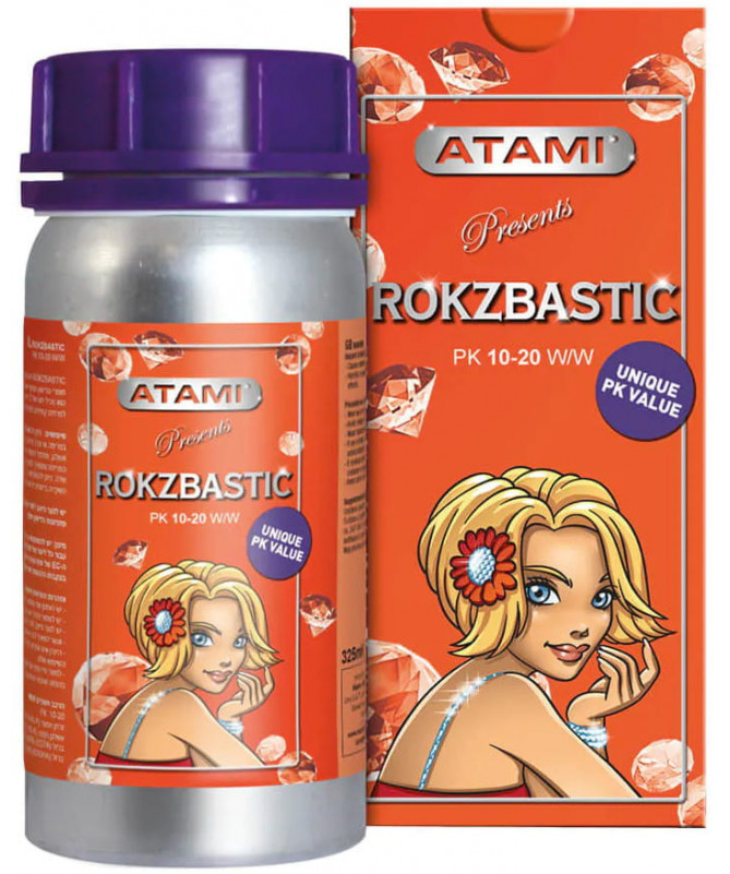 ATAMI ROKZBASTIC 100ml, STYMULATOR KWITNIENIA, PK 10-20 + ŻELAZO, BOOSTER, ATAMI