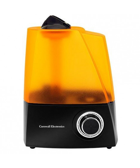 Cornwall Electronics ultrasonic humidifier with 6L tank, 350 ml/h.