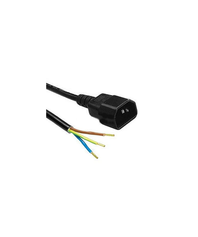 KABEL, STROMVERSORGUNGSKABEL mit IEC-Stecker C14 - MALE, 3x1,5mm, Länge 3m