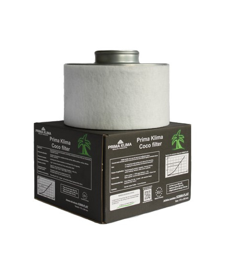 Prima Klima Filtr FLAT 200-250m3/h, fi 125mm - 1 - Filtrowanie 200 do 250 m3/h-przyłącze fi 125mm-wysokość: 135mm-zawiera aktywn