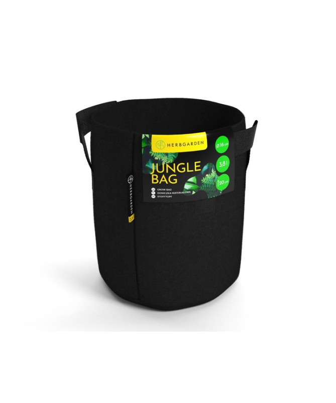 Herbgarden Jungle Bag 3.8L Round Fabric Pot