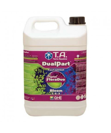 Terra Aquatica / GHE Dual Part Bloom Bloom 5L - 2 - nawóz z serii DUO (DuoGro, DuoBloom) przeznaczony na fazę kwitnienia zasto