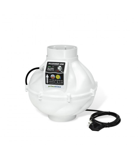 Prima Klima PK125WHSP-ESM 450M3/H Wentylator promieniowy - 1 - Prima Klima wentylator promieniowy fi 125 450m3