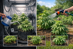 How to water indoor and outdoor cannabis plants?