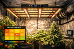 Hodnocení LED lamp pro osvětlení rostlin